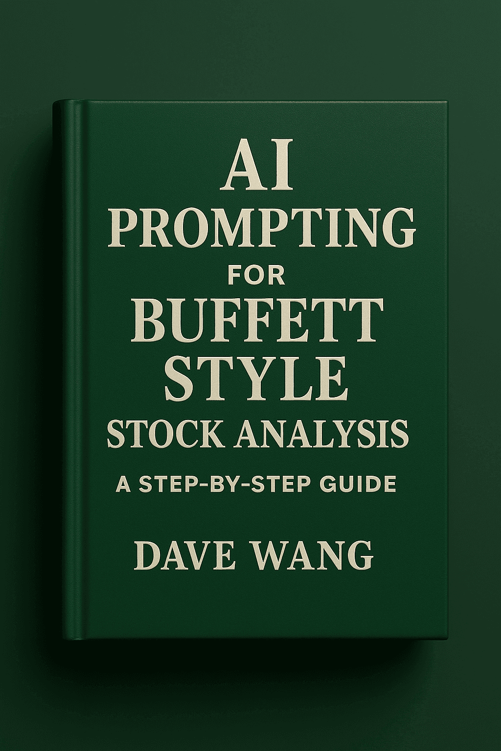 AI Prompting for Buffett Style Stock Analysis