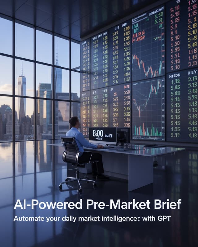 AI-Powered Pre-Market Brief