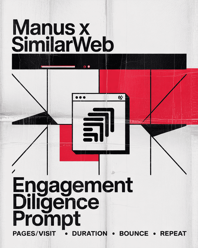 Manus Similarweb Diligence Prompt