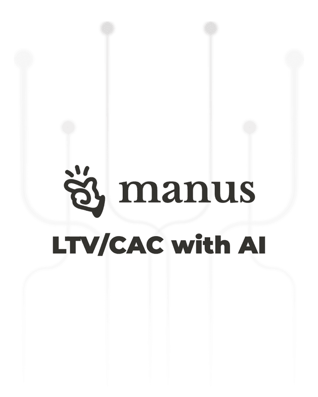 LTV/CAC with AI
