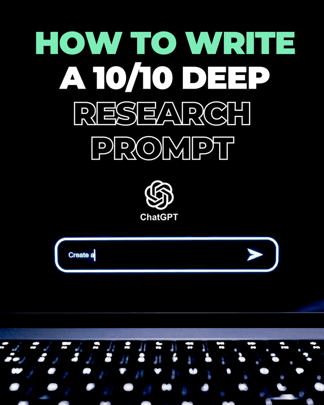 Deep Research Prompt Template