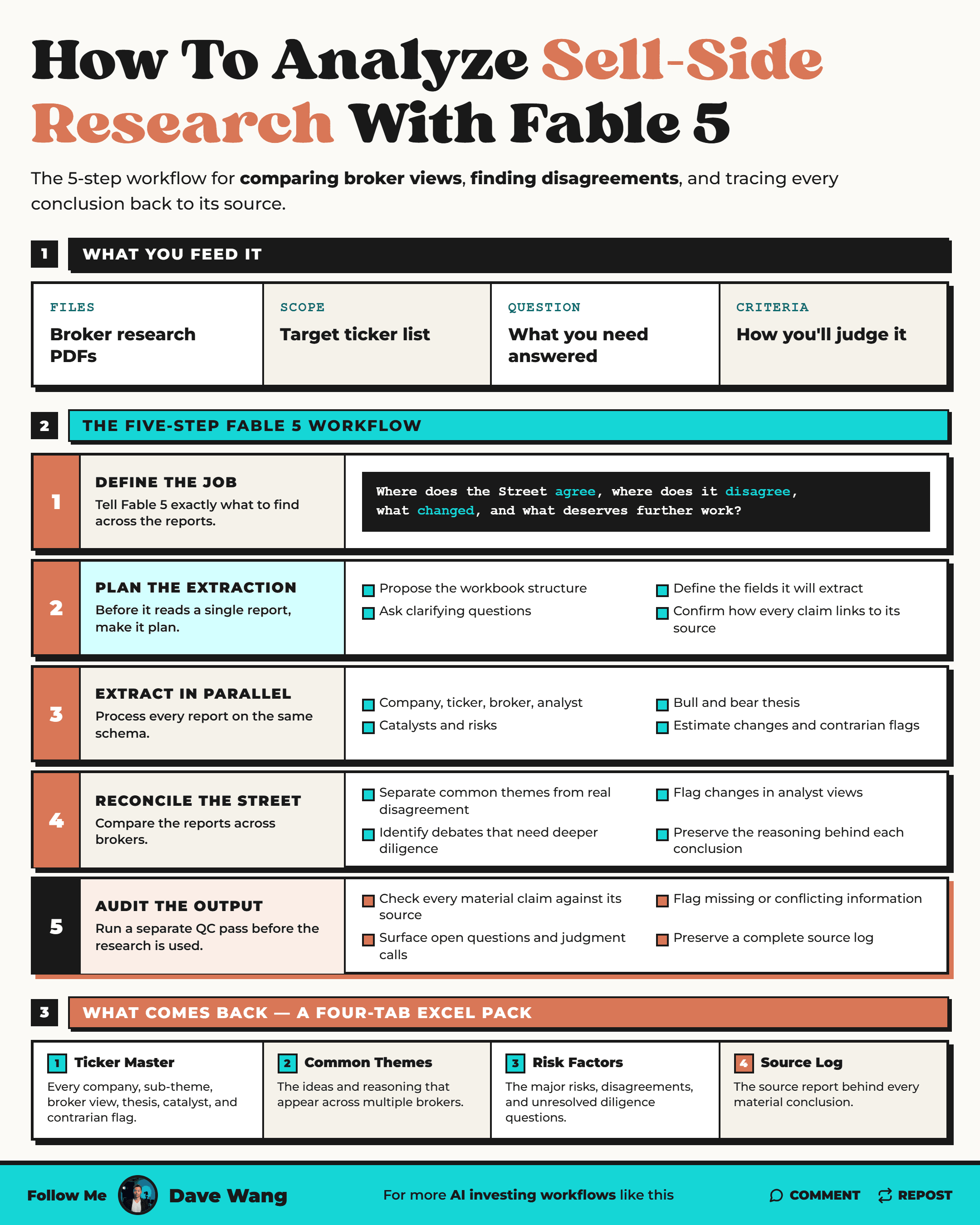 How to Analyze Sell-Side Research With Fable 5