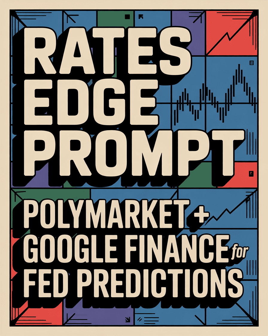 Rates Edge Prompt: Polymarket + Google Finance for Fed Predictions